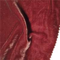 Plain dyed polyester spandex velvet fabric printed velvet fabric