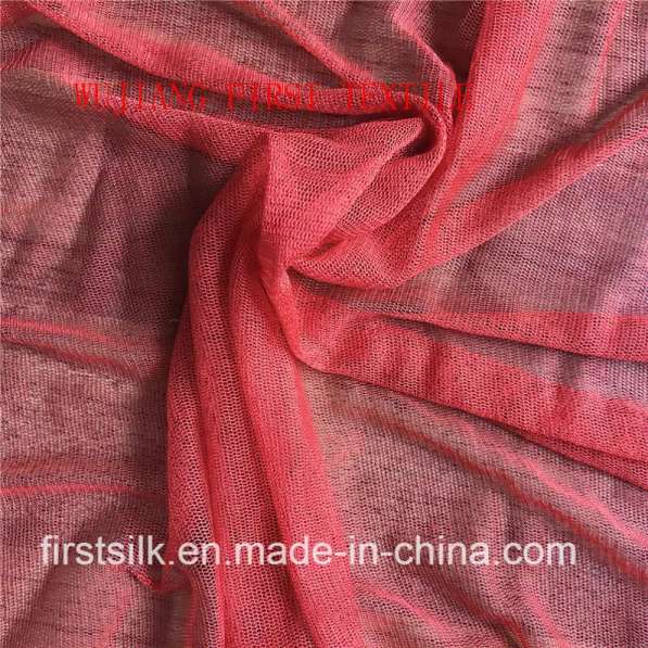 60GSM Silk Tulle Fabric, Silk Mesh Fabric, Silk Gauze Fabric.